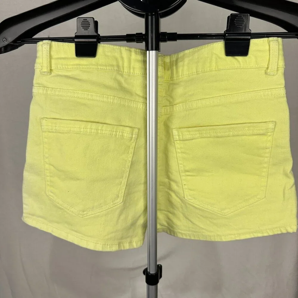 Zara kids yellow jean shorts‎ size 13